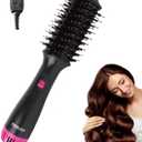 Hair Dryer Brush Blow Dryer in One, Upgraded 4 in 1 Hair Drying Hair Blowout Brush,One Step Hair Dryer and Styler Hot Air Negative Ion Anti-frizz Blowouts, Salon Volumizer & Straightener