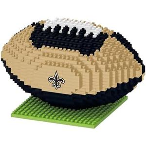 foco NFL Unisex-Adult 3D BRXLZ Team Logo Football