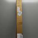 Tension Curtain Rod 42-144 Inches, No Drill Adjustable Spring Tension Rod, Push Button to Lengthen & Release to Lock, Heavy Duty Rust-Resistant for Window Living Room Closet Outdoor, Gold