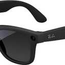 Meta Ray-Ban Glasses  (Large, Wayfarer, Matte Black/Polarized Gradient Graphite, Large)