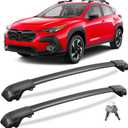 KINGGERI 300lbs Roof Rack Cross Bars Compatible with Subaru crosstrek 2024-2026 Limited/Premium/Sport (Not for Wilderness) with Raised Side Rails, Lockable Aluminum Roof Rails Crossbars Luggage