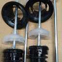 W11130362 WTW5000DW3 WTW5000DW2 MVWX655DW1 MVWC565FW1 Washer Suspension Rod Kit for Whirlpool Maytag Bravos Top Load Washer MVWC565FW0 11022352510 W10594080 W10735786 W10748956 W10780040 | 23.3in