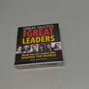 2023 Great Quotes From Great Leaders Boxed Calendar: 365 Inspirational Quotes From Leaders Who Shaped the World (Daily Calendar, Office Desk Gift for Him or Her)