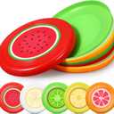 10 Pack Flying Disc Disk Flyer Disc Outdoor Training Interactive Flying Discs Bulk for Adults Dogs for Sports Favors, 5 Colors