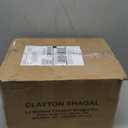 1Pcs Hanging Trash Can with Lid, 3.2 Gallon/12L Kitchen Hanging Garbage Can with Lid, Large Wall-Mounted Compost Bin Under Sink for Kitchen, Bathroom, Cabinet Door(Black)