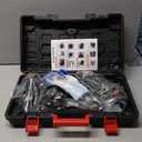 MARSBASE 8" Heavy Duty Suction Cups with Pressure Gauge, Glass Suction Cups to Lift Large Glass, 2 Pack 880 lbs Load Capacity, Suction Cups with Carrying Case for Window,Tiles, Windshield