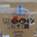 GE 30 in. 4-Burner Electric Range, Black, GRF400SVBB