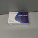 2 x Ink Pads for Stamps | Blue Ink Stamp Pad | Rubber Stamps Ink Pad - Premium Quality Felt Pad for Stamps | Stamp Pads | Large Size