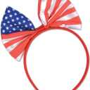 Beistle American Flag Bow Patriotic Headband | 1 Pc.