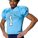 Champro Boys Preseason Football Practice Jersey (White, XL)