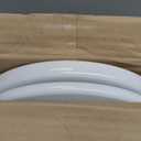 Bemis 170 Durable Plastic Toilet Seat, Elongated, White