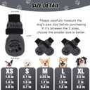 EXPAWLORER Anti-Slip Dog Socks,Dog Boots&Paw Protectors to Prevent Licking,Dog Shoes for Hot/Cold Pavement, Double Sides Non-Skid Traction Control on Hardwood Floor for Senior Dogs