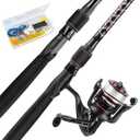 KastKing Brutus Spinning Fishing Reel Combo - 2Pc Blanks, 7'0" MH 4000 Reel