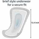 Amazon Basics Men's Incontinence Guards, Maximum Absorbency, 52 Count, (1 Pack of 52)