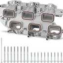 Upgraded Full Aluminum Engine Lower Intake Manifold Compatible with 20112020 Dodge Chrysler Jeep RAM  Durango Charger Challenger Avenger Town & Country ProMaster Grand Cherokee 3.6L V6