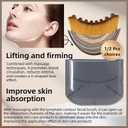 1/2 PCS Lymphatic Contour Face Brush for Sculpting Anti-Puffiness, Detox & Lift, Improves Skin Glow & Absorption (2 Pcs Contour Face Brush)