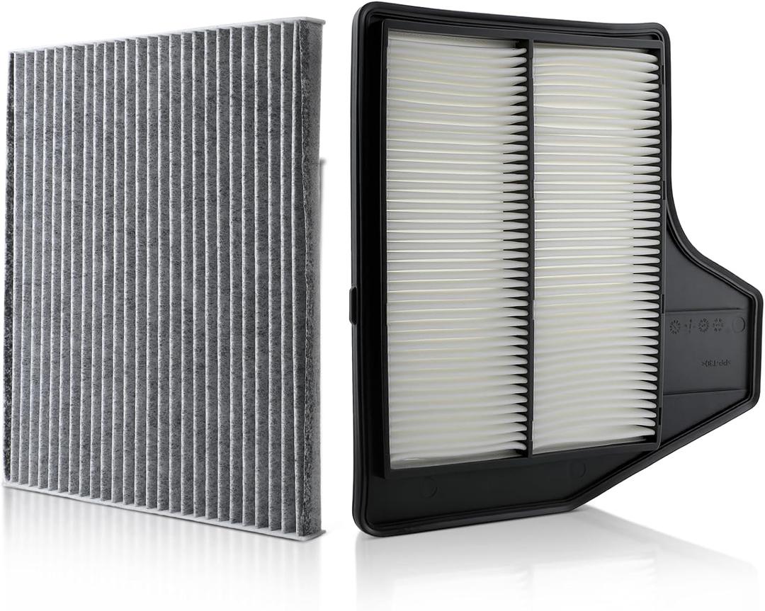 MOTOALL Engine Air Filter & Cabin Air Filter Combo Set Replaces# 16546-3TA0A,27277-3JC1A Fit for Nissan Altima Advance SL SR S SV Sense Sedan 2013-2018, Replacement