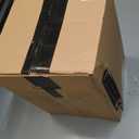 KTKDE 7.5ft Black Christmas Tree Artificial Halloween Tree Decorations with 1,450 Tips-1pcs Treetop Star 3 Set 300 Led String Lights, Pencil Christmas Tree Indoor Holiday Party Decorations