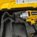 Cordless Impact Wrench 1/2 Inch, 1500 N.m/1106ft-lbs Brushless Impact Wrench Gun Compatible with Dewalt 20V Max Battery, Electric Power Impact Driver for Car Home