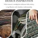 Kitchen Rugs Sets of 2-Non Slip Kitchen Mats for Floor-Thick Stain Resistant Vintage Kitchen Floor Mat Runner Carpet for Hallways Entryway Laundry Room WashableGreen 20"x47"+20"x32"