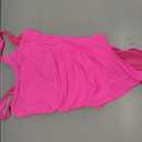 Tempt Me Women One Piece Mesh Swimsuits Tummy Control Swimwear (Small, Hot Pink)