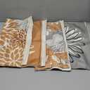 RYSMIYOU Decorative Throw Pillow Covers Set of 4 Coffee Pillow Covers 18x18 inch Fall Throw Pillow Cover Linen Square Pillowcases Cushion Cover,Boho Pillow Covers for Couch Sofa Farmhouse Home
