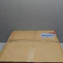 3-Tier Large Rattan Chandelier, 22.8in White Boho Coastal Pendant Lights, Woven Hemp Rope Hanging Ceiling Lights, Wicker Lighting Fixture for Kitchen Island, Dining Room, Living Room