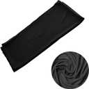 Speaker Grill Cloth, Black Stereo Mesh Fabric for Home Theater, Stage, KTV, Vintage & Automotive Speakers Repair - 69" x 20" (175 x 50 cm)