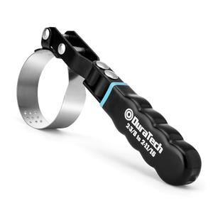DURATECH Extra Small Swivel Oil Filter Wrench, Oil Filter Removal Tool, Fits Filters 2-3/8" to 2-11/16", Perfect for Car Repair Tools