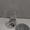 Glass Laundry Detergent Dispenser, 128 oz / 3.5L Fabric Softener Dispenser for Laundry Room Organization, Detergent Holder with Plastic Spigot (Black, 1 Pack)