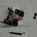 btfarm 4 Pack Solar String Lights Outdoor - Total 320LED 132FT Solar Fairy Lights Waterproof 8 Modes, Copper Wire Solar Powered Twinkle Light for Outside Tree Garden Christmas Wedding Party,Warm White