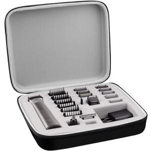 Case Compatible with Philips for Norelco Multigroom Series 7000 5000 Men's Grooming Kit with Trimmer MG7750/49 MG7910/49 MG9510/60. Storage Holder for Attachment Trimmer & Accessories (Box Only) (Grey Inner)