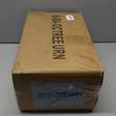 Set of 2 Pathway Christmas Tree Urn Filler, Lighted Artificial Mini Xmas Trees with Lights, Outdoor Christmas Decorations for Porch, Driveway, Yard (9 Pine Cones)