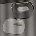 PETLIBRO Cat Water Fountain, Cat Fountain Indoor Stainless Steel Tray, 2.5L/84oz Wireless Pump Pet Water Fountain, Cat Water Dispenser with Two Flow Modes, Pet Fountain for Drinking Easy Clean (White)