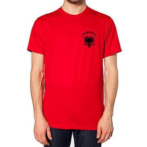 Albania Albanian Flag Shqipe Kosova Flamuri Kuq e zi T-Shirt XL