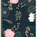 2026-2027 Monthly Planner - 18 Monthly Planner/Calendar 2026-2027, July 2026 - December 2027, 9 x 11'', Months Tabs, Double-Sided Pockets, Twin-Wire Biding, Holidays, Notes Pages, Julian Dates (Dark Blue)