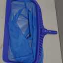 Pool Skimmer Net, Swimming Pool Leaf Skimmer Net,Heavy Duty 20" Pool Skimmer Net, Heavy Duty Leaf Rake Cleaning Tool, Reinforced Frame Deep Rake Net.