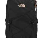 The North Face Women's Every Day Jester Laptop Backpack, TNF Black/Burnt Coral Metallic, One Size