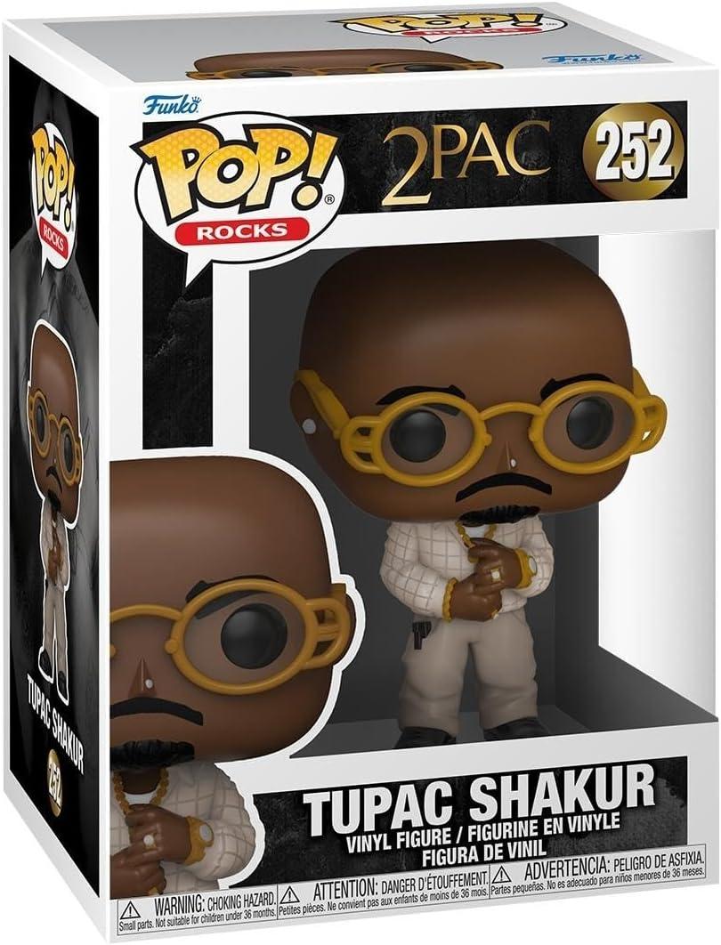 Funko POP Pop! Rocks: Tupac - Loyal to The Game Multicolor, 1 Count (Pack of 1)