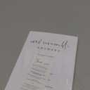 GardenCity Bridal Shower Bingo, Bridal Shower Game for 50 Guests, 50 Cards, Minimalist