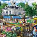 Bits and Pieces - 1500 Piece Jigsaw Puzzle - Victorian Spring, Busy Town Center - by Artist Joseph Burgess - 1500 pc Jigsaw