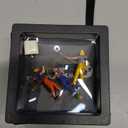 Painter 3-Piece Set, 1:64 Scale, Work, Painting Walls, Miniature People, Miniature Models, Suitable for DIY Landscapes, Creative Scenes, Matching and Macro Photography