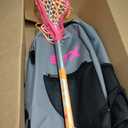 STX Exult Rise Girl's Lacrosse Starter Set with Stick, Goggles & Backpack