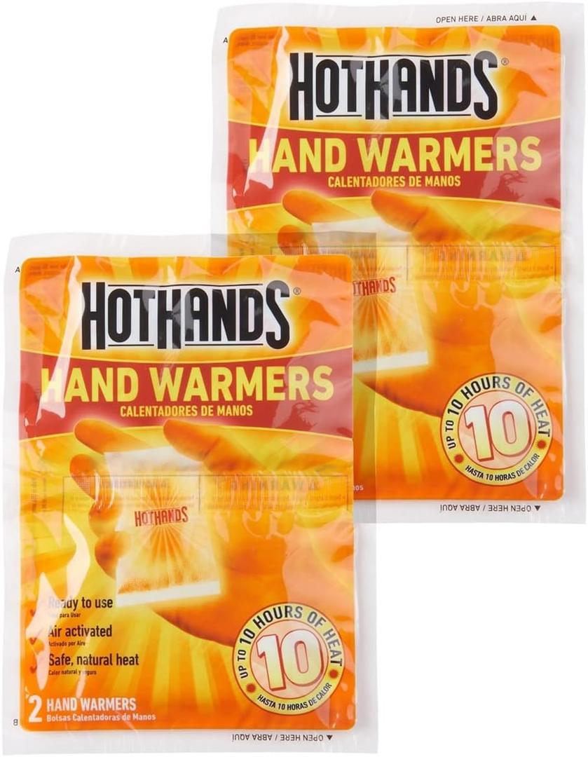 5 x HotHands Hand Warmers Single Pack, 2 Hand Warmers