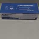 Portable Printers Wireless for Travel, N80 Wireless Thermal Printer Bluetooth Inkless Printer Support 8.5" X 11" US Letter & A4, Compatible with iOS, Android, Laptop