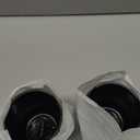 2Pcs 2.64inch Trailer Wheel Center Caps Push Through 2.64" Bore 2.4" Tall for Truck SUV RV Wheel Rim, Chrome Silver Wheel Cover