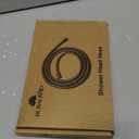 Shower Hose, 79 Inches Extra Long Stainless Steel Handheld Shower Head Hose with Brass Insert and Nut - Durable and Flexible(Brushed Nickel)