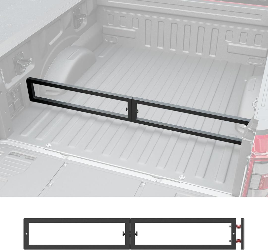 SZYANG Truck Bed Divider Compatible with 2015-2026 Ford F150 Cargo Manager Molle Panel Truck Bed Organizer Replacement for 2015-2026 Ford F-150 Accessories