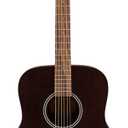 Yamaha F400 Acoustic Guitar for Beginners with Comfortable Scale Length and Spacing, Smoky Black Satin Finish 