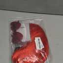 Wig and Sunglasses 12 Inch Short Bob Wigs with Bangs for Women Costume Cosplay Party (Red)